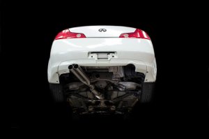 Infiniti G35 Coupe Performance Exhaust - ISR Performance - EP (Straight Pipes) Dual Tip - `03-`07